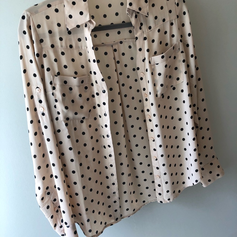 4 Different Color Express Button Down Tops - image 1